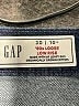 Gap Chevron-herringbone Blue Jeans Size 30 L - photo 7