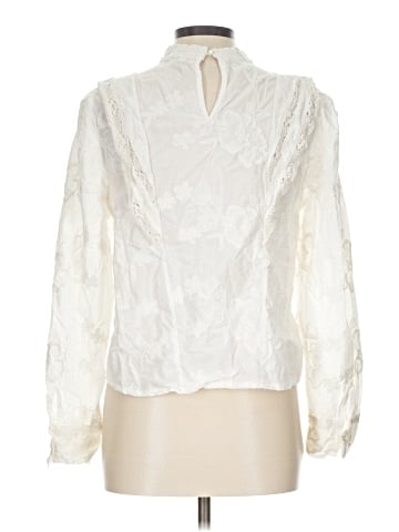 Ultra Pink Long Sleeve Blouse (view 2)