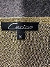 Cecico 100% Lurex Gold Long Sleeve Top Size M - photo 7