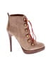 Tory Burch 100% Leather Brown Ankle Boots Size 7 1/2 - photo 1