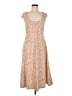 Old Navy Animal Print Tan Casual Dress Size Med Petite - photo 1