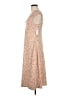 Old Navy Animal Print Tan Casual Dress Size Med Petite - photo 5
