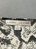 Larry Levine 100% Polyester Silver Short Sleeve Blouse Size M - photo 7