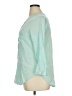 Old Navy 100% Cotton Teal 3/4 Sleeve Button-Down Shirt Size XL - photo 5