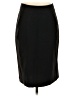 Theory Solid Black Wool Skirt Size 2 - photo 1