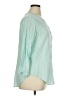 Old Navy 100% Cotton Teal 3/4 Sleeve Button-Down Shirt Size XL - photo 4