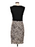 Rebecca Taylor 100% Polyester Animal Print Tan Cocktail Dress Size L - photo 2