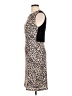 Rebecca Taylor 100% Polyester Animal Print Tan Cocktail Dress Size L - photo 5