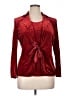 Notations Burgundy 3/4 Sleeve Blouse Size XL Petite - photo 1
