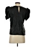 TCEC 100% Polyurethane Black Short Sleeve Blouse Size M - photo 2