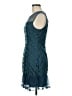 Francesca's 100% Polyester Teal Cocktail Dress Size M - photo 5