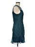 Francesca's 100% Polyester Teal Cocktail Dress Size M - photo 4