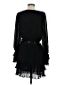 Mango 100% Polyester Black Cocktail Dress Size 4 - photo 2
