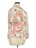 Alfred Dunner 100% Polyester Floral Ivory Short Sleeve Blouse Size 22 - photo 4
