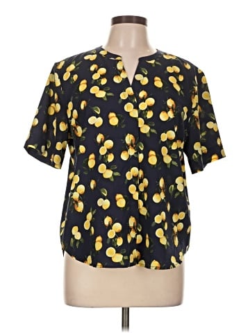 Jasmine & Juliana Short Sleeve Blouse (view 1)