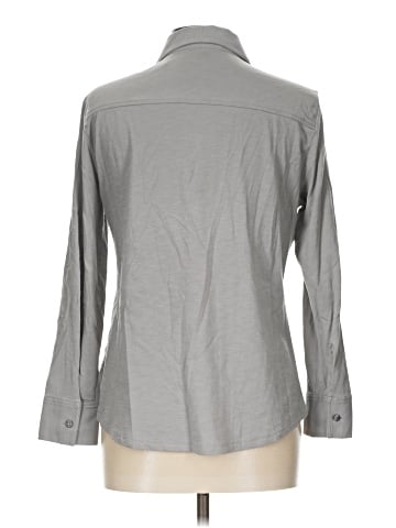 Theory Long Sleeve Button-Down Shirt (view 2)
