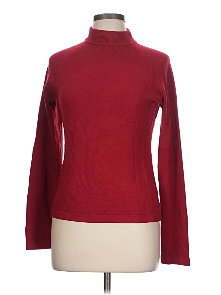 Pre-owned George Turtleneck Sweater In Red