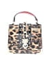 Aldo 100% Polyurethane Animal Print Brown Satchel One size - photo 1