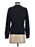 L.L.Bean 100% Cotton Polka Dots Blue Black Pullover Sweater Size S (petite) - photo 2