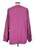 Soft Surroundings 100% Polyester Purple Long Sleeve Blouse Size L - photo 2