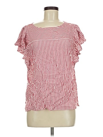 Ann Taylor LOFT Short Sleeve Blouse (view 1)