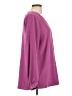 Soft Surroundings 100% Polyester Purple Long Sleeve Blouse Size L - photo 4