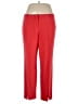 St. John Solid Red Dress Pants Size 14 - photo 1