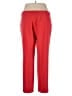 St. John Solid Red Dress Pants Size 14 - photo 2