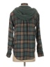 American Eagle Outfitters Plaid Green Jacket Size XXS - photo 2