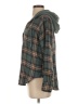 American Eagle Outfitters Plaid Green Jacket Size XXS - photo 5