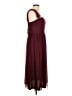 Lulus 100% Polyester Burgundy Cocktail Dress Size L - photo 4
