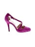Talbots 100% Leather Purple Heels Size 6 1/2 - photo 1