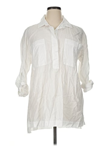 Banana Republic Heritage Collection 3/4 Sleeve Button-Down Shirt (view 1)