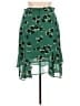 ModCloth 100% Polyester Floral Green Casual Skirt Size 14 - photo 2