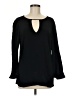 Etcetera Black Long Sleeve Blouse Size 8 - photo 1