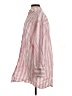 Monki 100% Cotton Stripes Pink Long Sleeve Button-Down Shirt Size S - photo 5
