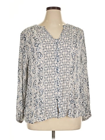 Lucky Brand Long Sleeve Blouse (view 1)