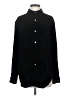 Boston Proper Solid Black Long Sleeve Button-Down Shirt Size S - photo 1