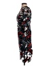 Nicholas 100% Polyester Print Black Cocktail Dress Size 2 - photo 5