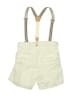 Zara Ivory Overall Shorts Size 4 - 5 - photo 2