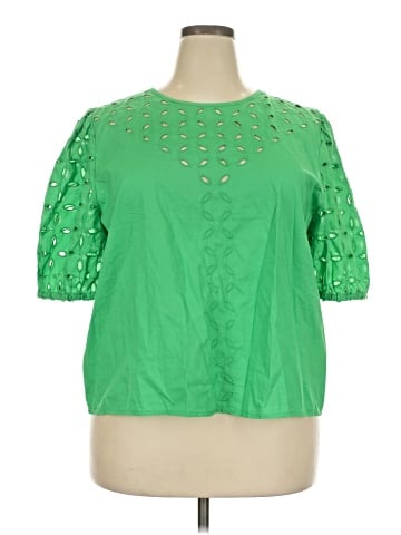 Ann Taylor LOFT Short Sleeve Blouse (view 1)