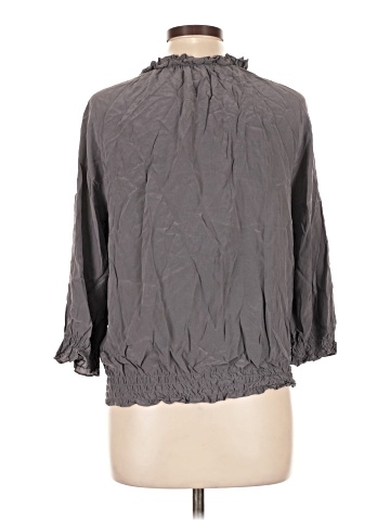 Joie 3/4 Sleeve Silk Top (view 2)