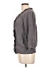 Joie 100% Silk Gray 3/4 Sleeve Silk Top Size L - photo 5