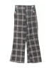 Emma & Elsa Plaid Gray Dress Pants Size 4 - photo 1