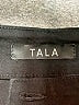 TALA Solid Black Denim Skirt Size S - photo 4