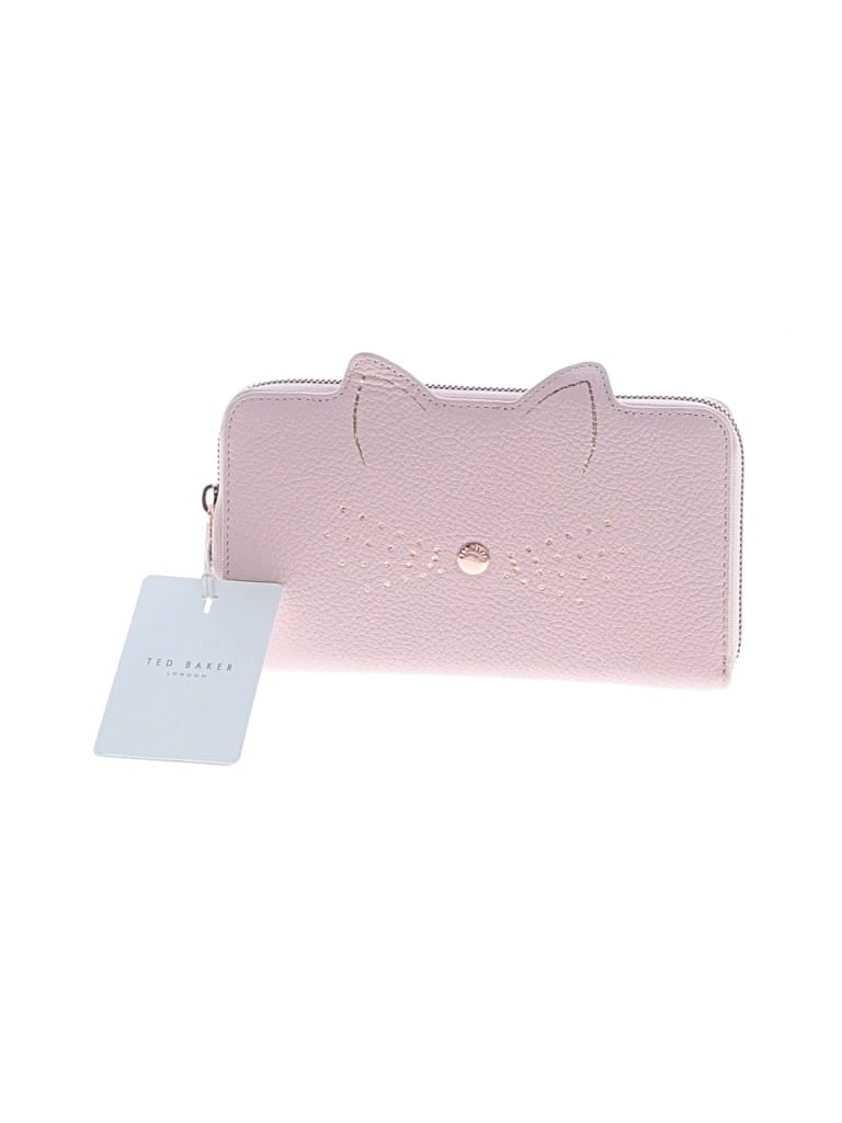 Pre-owned Ted Baker Leather Wallet In Pink