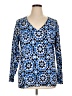 MICHAEL Michael Kors Blue Pullover Sweater Size 1X - photo 1