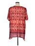 Catherines Orange Short Sleeve Blouse Size 1X - photo 2