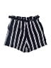 H&M 100% Viscose Stripes Blue Shorts Size 2 - photo 2