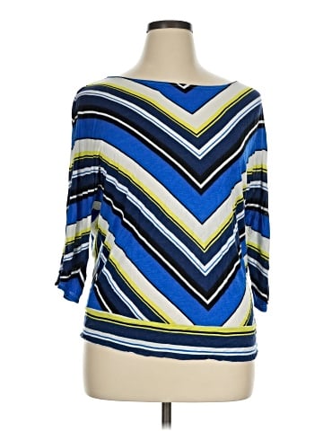 Apt. 9 3/4 Sleeve Top (view 1)